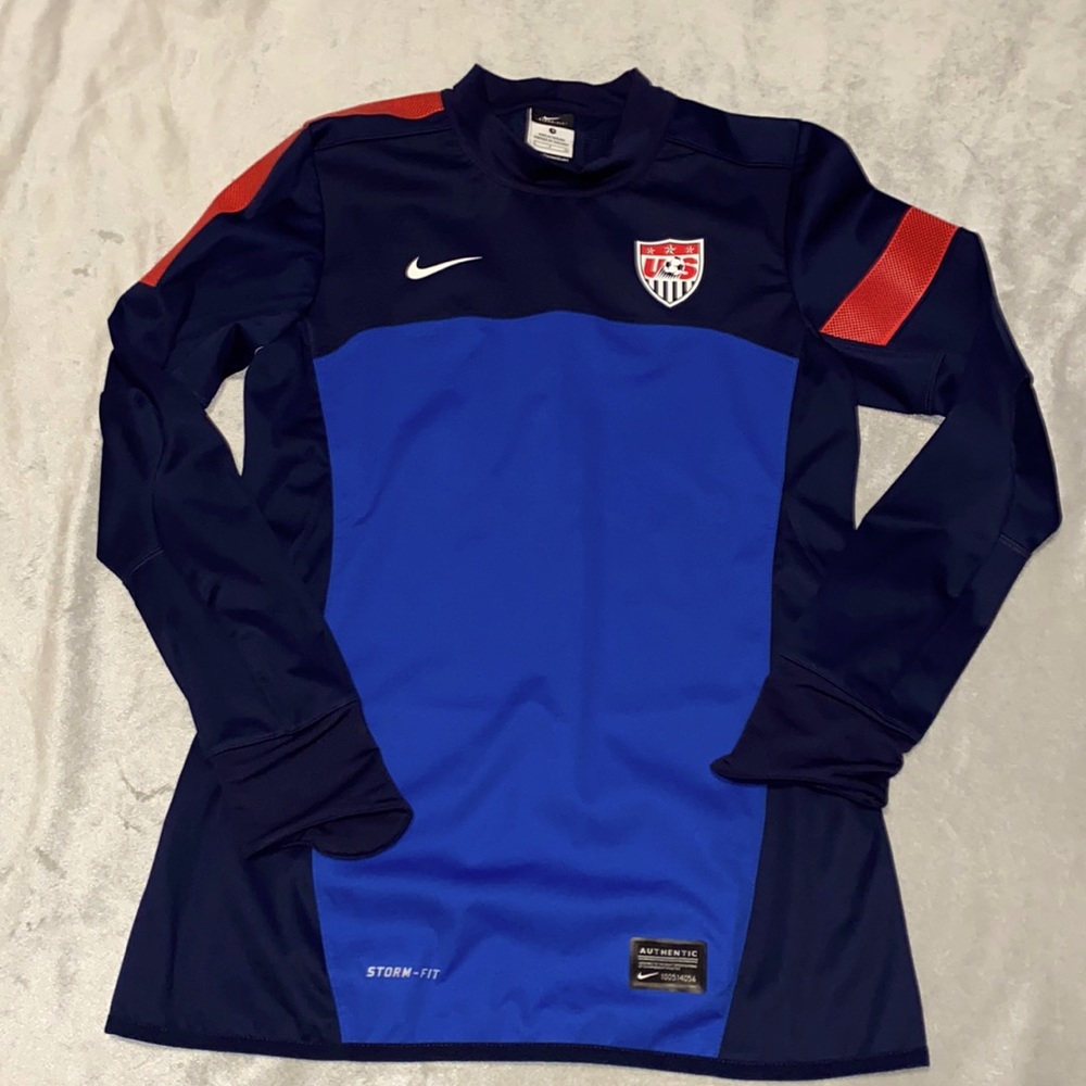 NIKE ‘US’ SOCCER/FOOTBALL LONG SLEEVED TRAINING TOP WOMENS S
